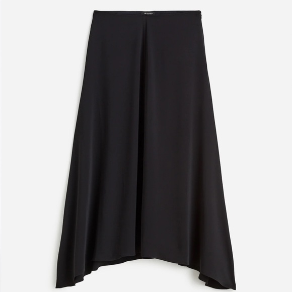 Madewell Asymmetric Midi Skirt - Picture 2 of 8